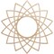 Ekena Millwork Eleanor Wood Fretwork Pierced Ceiling Medallion, Alder, 22"OD x 8 1/2"ID x 1/4"T CMWP22X22X0250EAAL - alternate 1